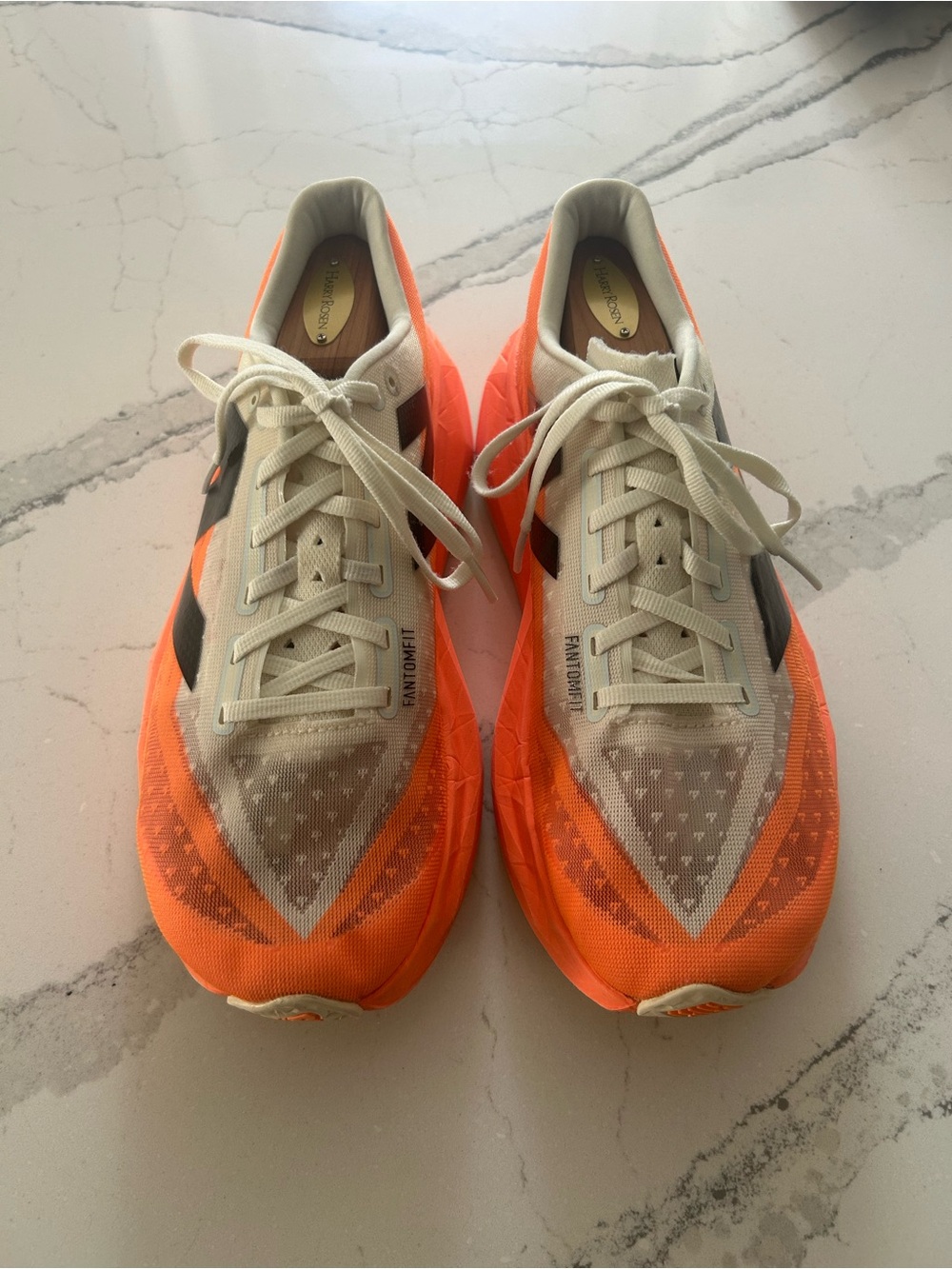 New Balance FuelCell Rebel v4 Running Shoes – Hot Mango/White – Men’s Size 9
